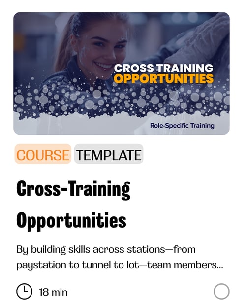 Course Card-cross-training